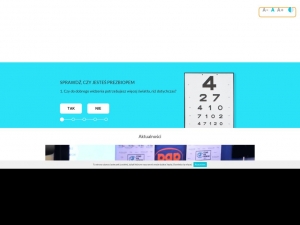 Pogarszający się wzrok po czterdziestym roku życia
